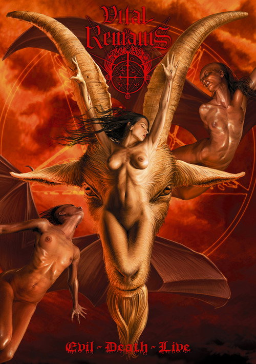 Movie poster for Vital Remains: Evil Death Live (2007)
