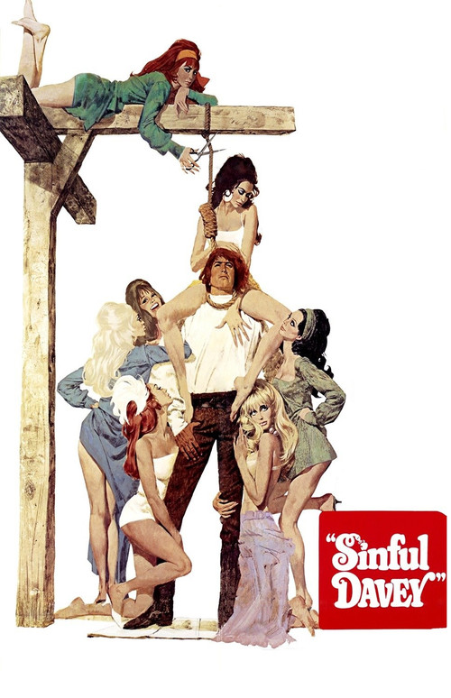Movie poster for Sinful Davey (1969)