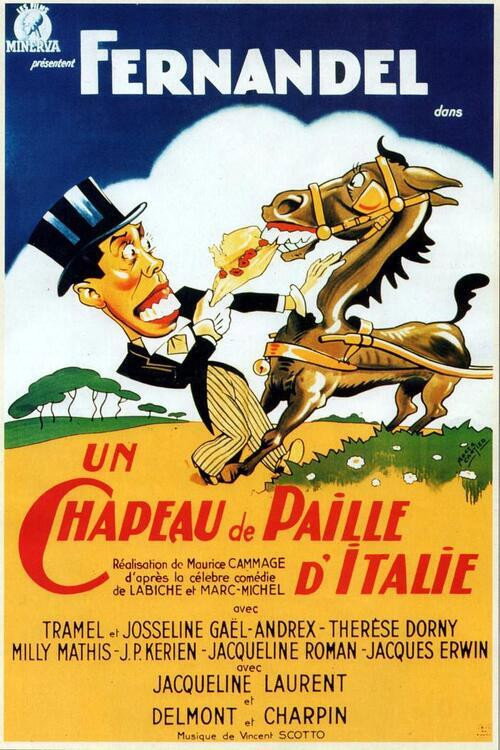 Movie poster for The Italian Straw Hat (1941)