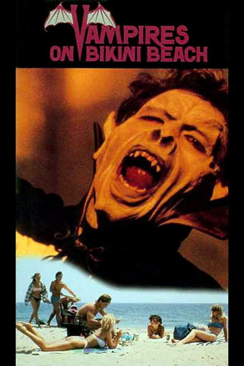 Movie poster for Vampires on Bikini Beach (1988)