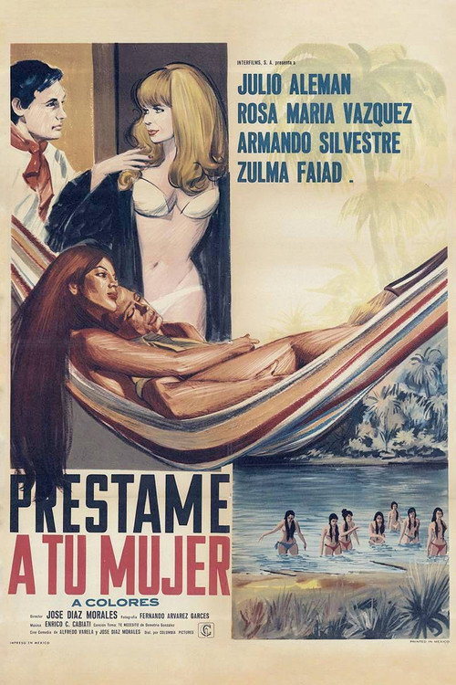 Movie poster for Préstame a tu mujer (1969)