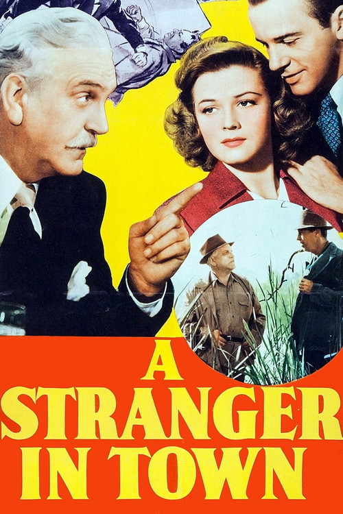 Movie poster for A Stranger in Town (1943)