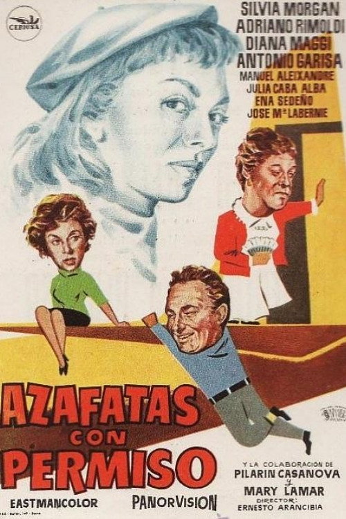 Movie poster for Hostesses with permission (1959)