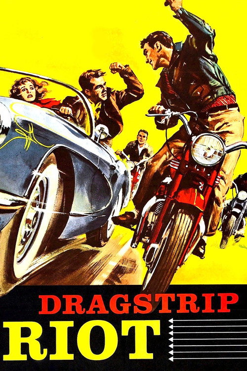 Movie poster for Dragstrip Riot (1958)