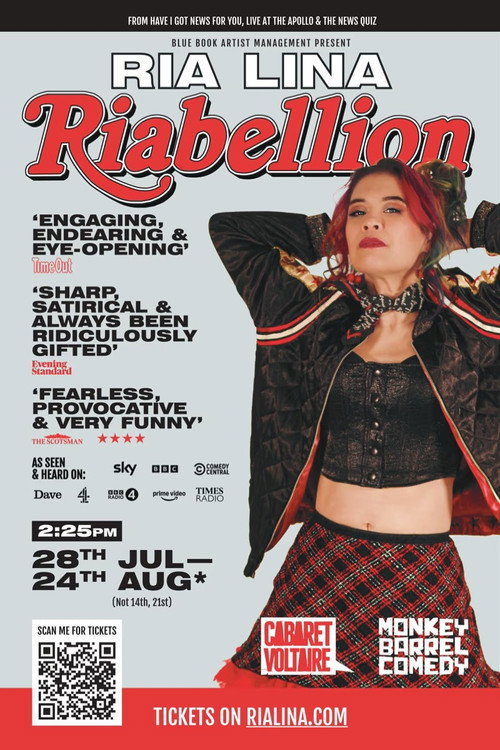 Movie poster for Ria Lina: Riabellion