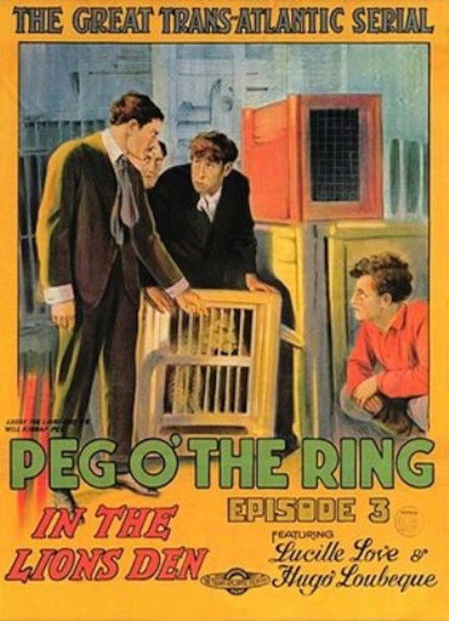 Movie poster for The Adventures of Peg o' the Ring (1916)