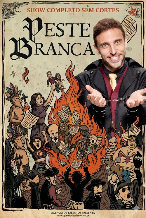 Movie poster for Léo Lins - Peste branca (2026)