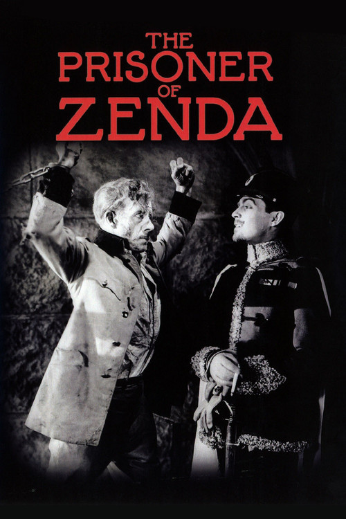 Movie poster for The Prisoner of Zenda (1922)