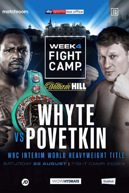 Movie poster for Dillian Whyte vs. Alexander Povetkin (2020)
