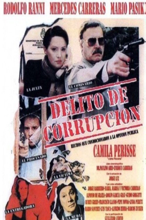 Movie poster for Delito de corrupción (1991)