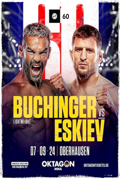 Movie poster for OKTAGON 60: Buchinger vs. Eskiev (2024)