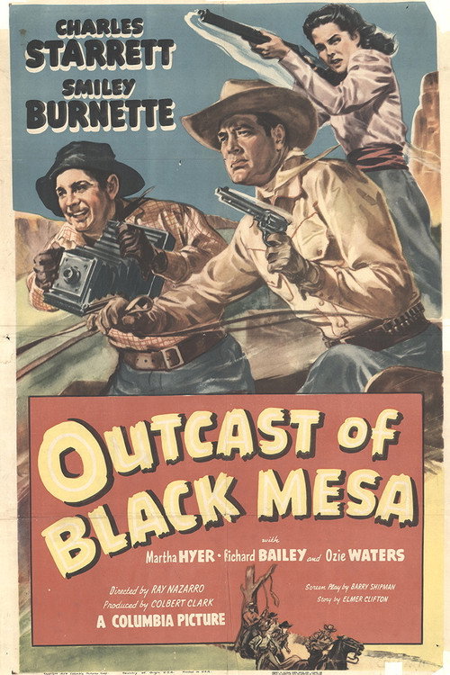 Movie poster for Outcasts of Black Mesa (1950)