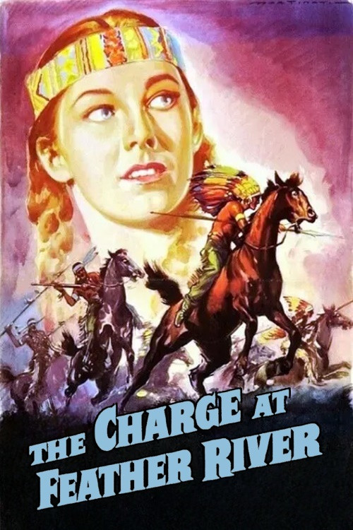 Movie poster for The Charge at Feather River (1953)