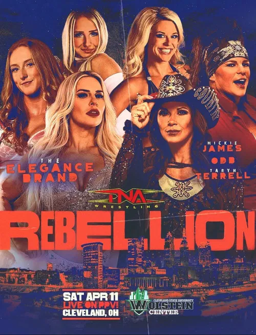 TNA Rebellion 2026 poster
