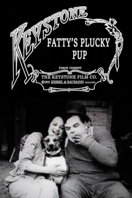 Movie poster for Fatty’s Plucky Pup (1915)