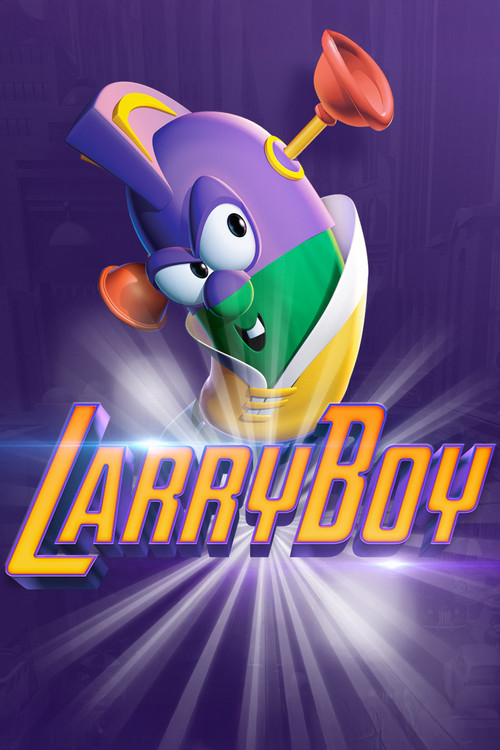 Movie poster for LarryBoy