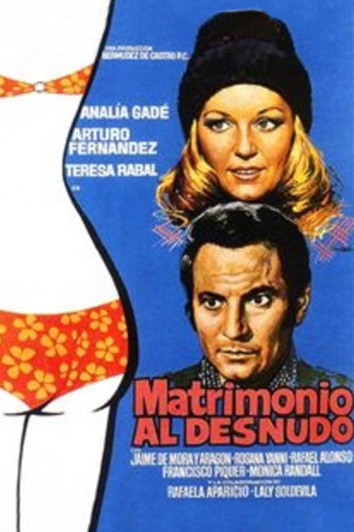 Movie poster for Matrimonio al desnudo (1974)