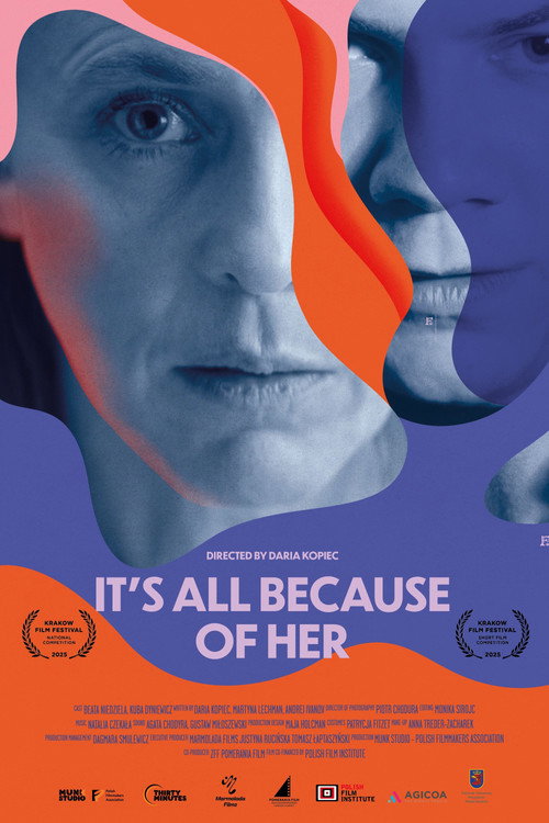 Movie poster for It's All Because of Her (2025)