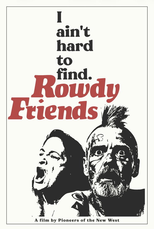 Movie poster for Rowdy Friends (2024)