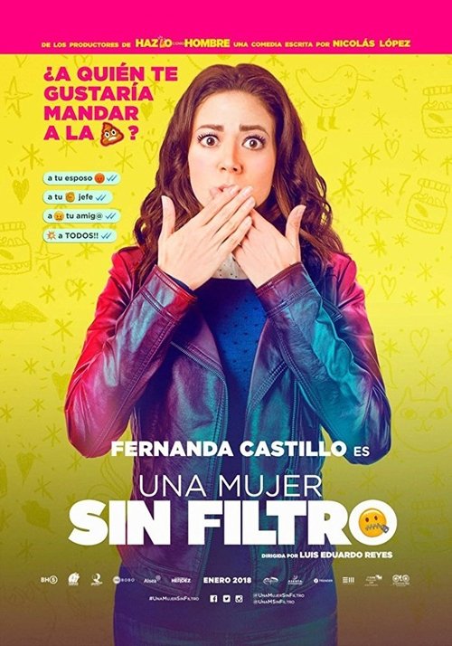 Movie poster for A Woman With No Filter (2018)