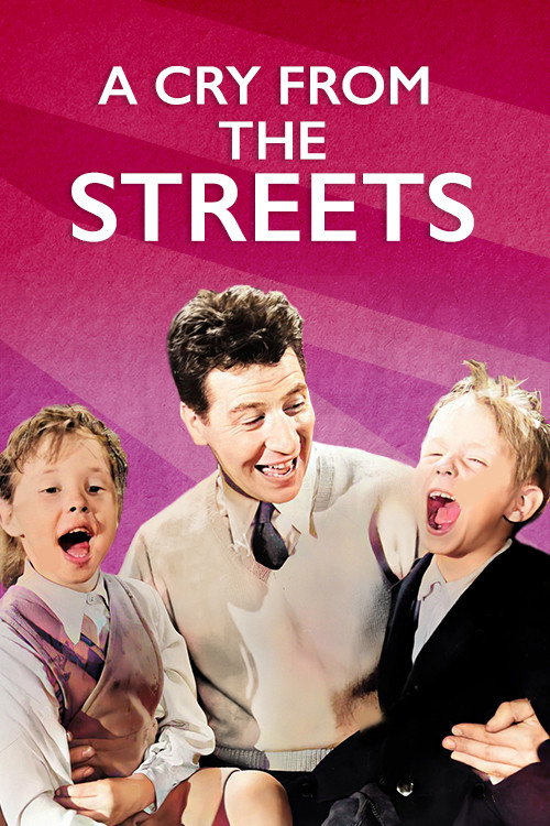 Movie poster for A Cry from the Streets (1958)