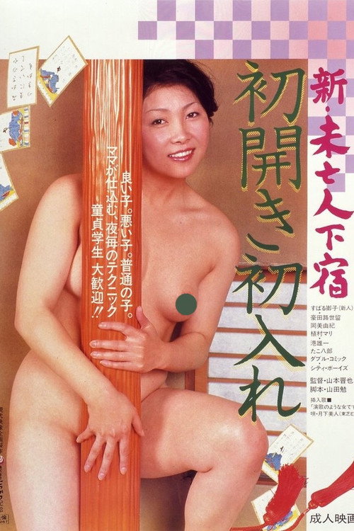 Movie poster for Shin mibôjin geshuku hatsu hiraki hatsu ire (1981)