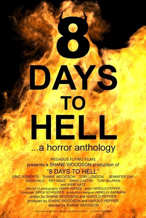 Movie poster for 8 Days to Hell (2022)