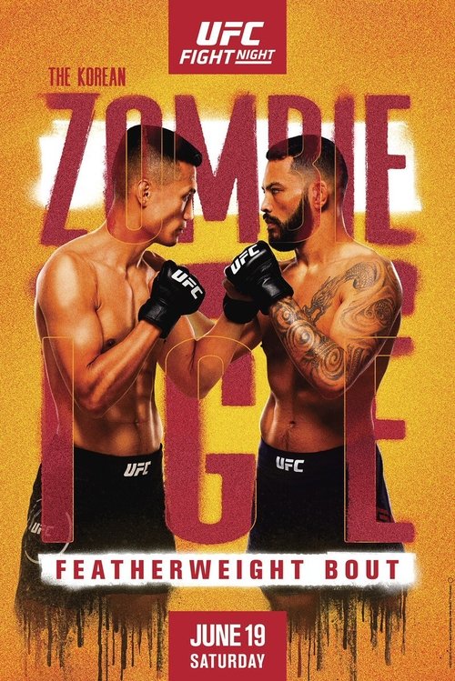 Movie poster for UFC on ESPN 25: Korean Zombie vs Ige (2021)