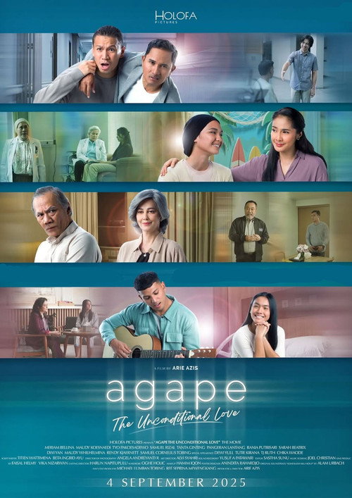 Movie poster for Agape: The Unconditional Love (2025)