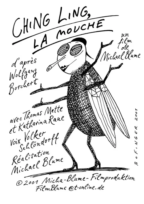 Movie poster for Ching Ling, die Fliege (1990)