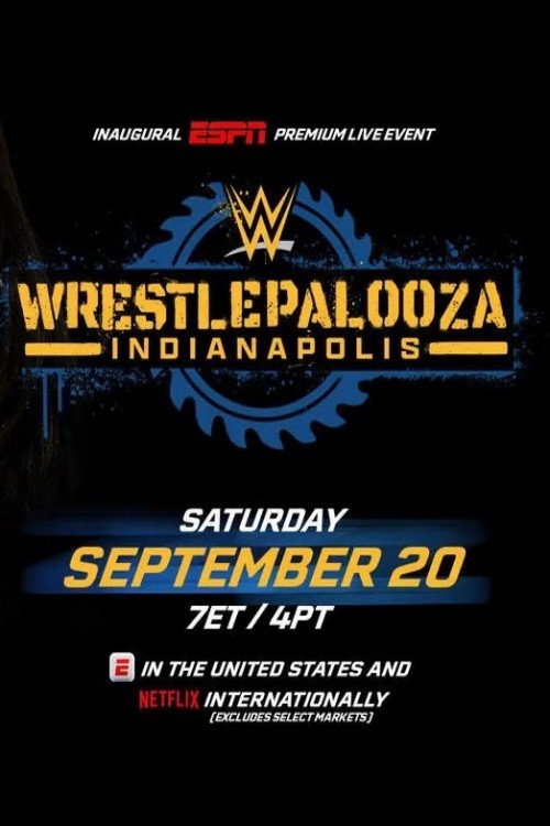 Movie poster for WWE Countdown to Wrestlepalooza: Indianapolis (2025)
