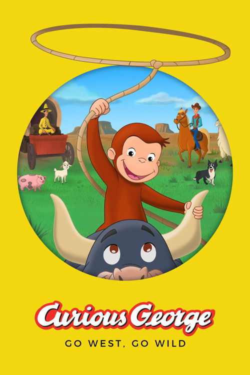 Movie poster for Curious George: Go West, Go Wild (2020)
