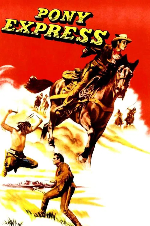 Movie poster for Pony Express (1953)