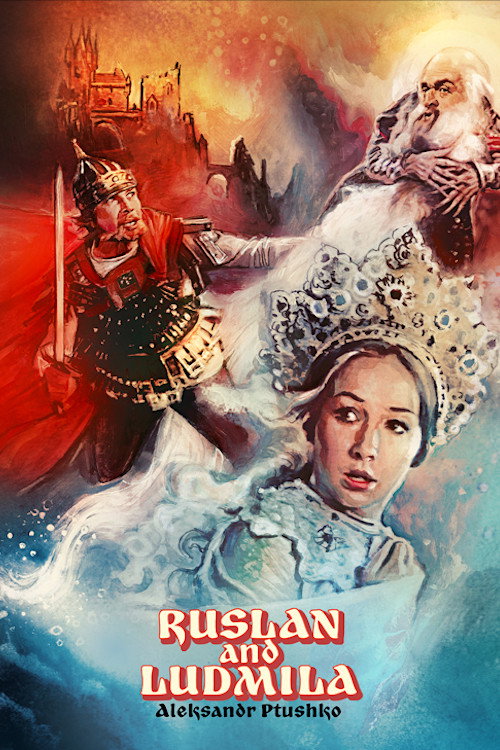Movie poster for Ruslan and Ludmila (1972)