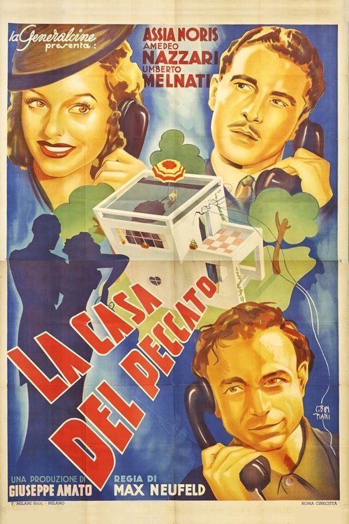 Movie poster for La casa del peccato (1938)
