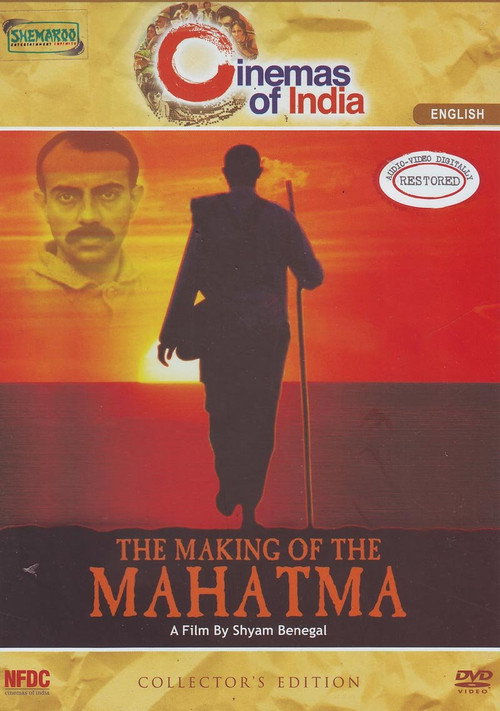 Movie poster for The Making of the Mahatma (1996)