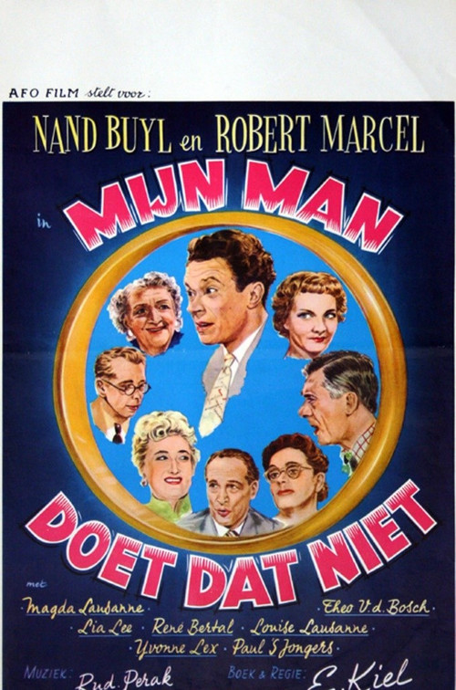 Movie poster for My Husband Wouldn't Do That (1956)