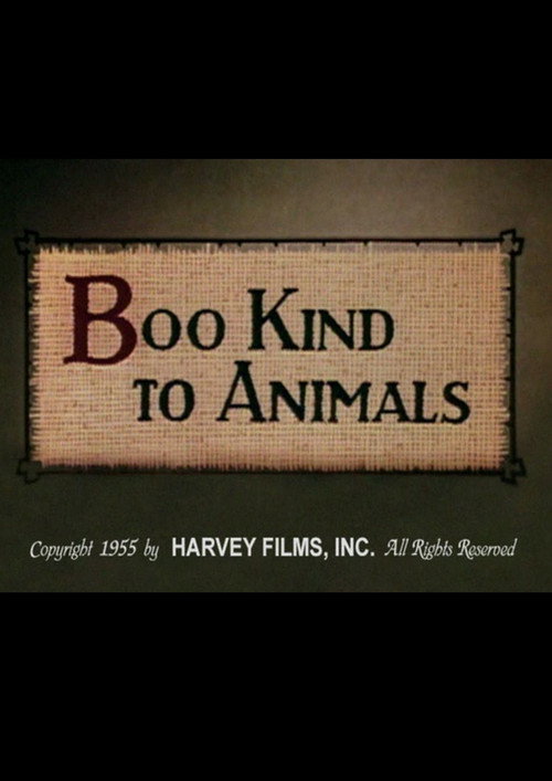 Movie poster for Boo Kind to Animals (1955)