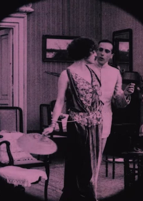 Movie poster for Una Notte a Calcutta (1918)
