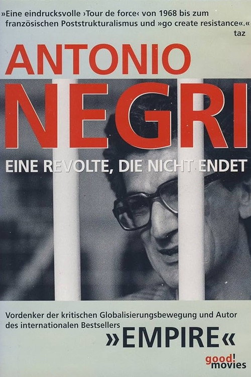 Movie poster for Antonio Negri: A Revolt That Never Ends (2004)