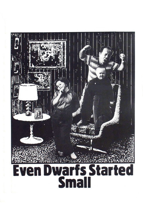 Movie poster for Even Dwarfs Started Small (1971)