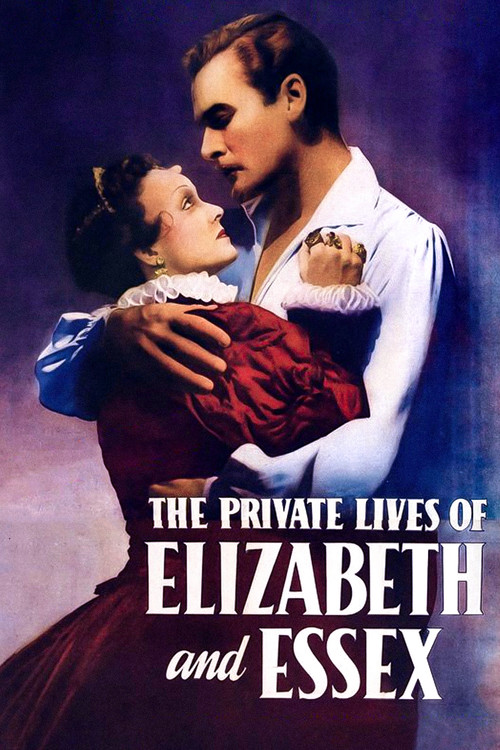 Movie poster for The Private Lives of Elizabeth and Essex (1939)