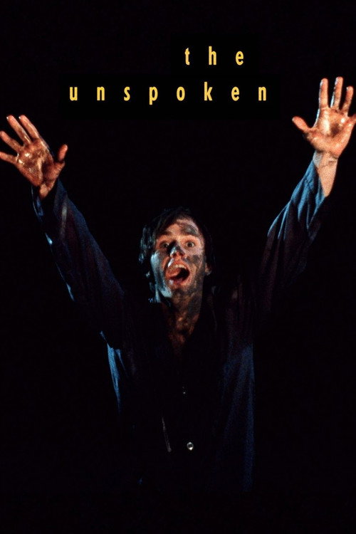Movie poster for The Unspoken (1999)