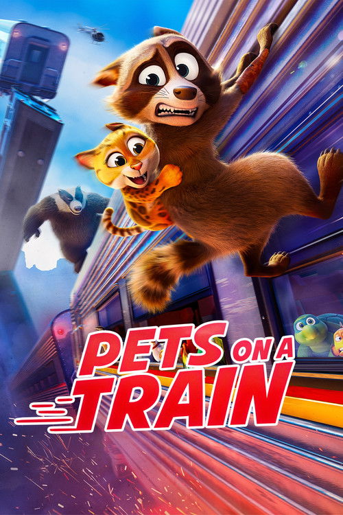 Movie poster for Pets on a Train (2025)