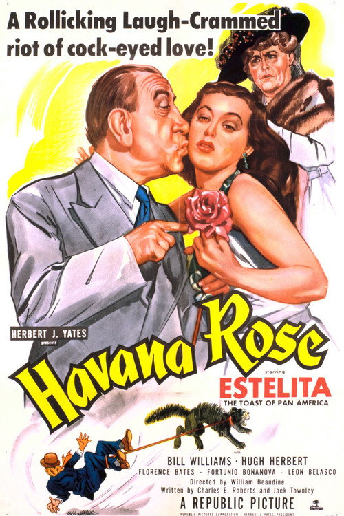 Movie poster for Havana Rose (1951)