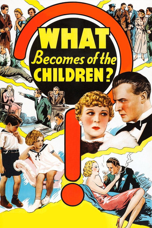 Movie poster for What Becomes of the Children? (1936)