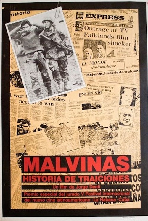 Movie poster for Malvinas: Stories of Betrayals (1984)