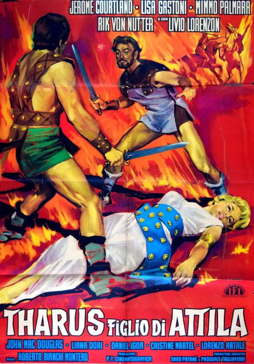 Movie poster for Colussus and the Huns (1962)