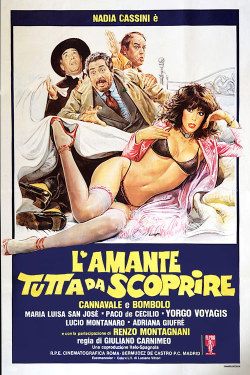 Movie poster for L'amante tutta da scoprire (1981)