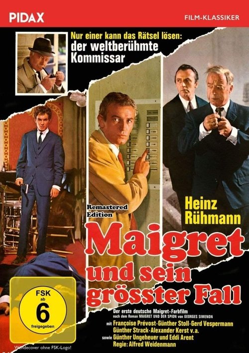 Movie poster for Enter Inspector Maigret (1966)